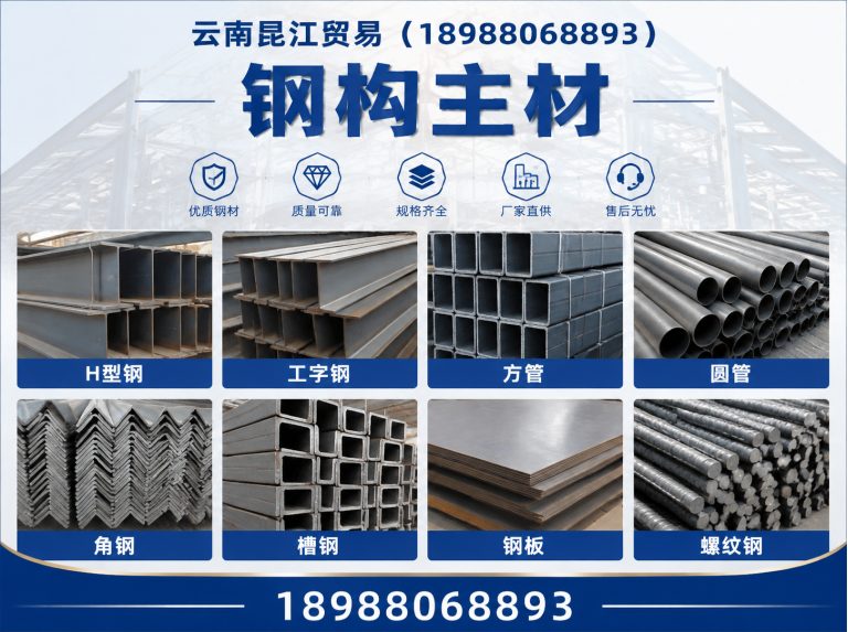 宜良县H型钢展示图